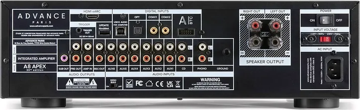 Advance Paris A8 Apex 30th Edition, vue 2