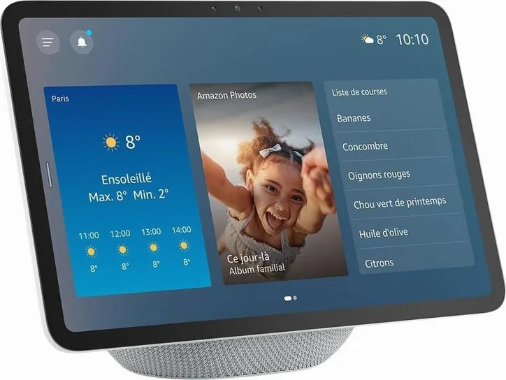 Amazon Echo Show 11 (2025) Blanc Glacier, vue principale
