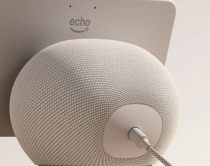 Amazon Echo Show 11 (2025) Blanc Glacier, vue 3