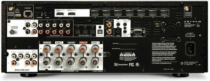 Anthem MRX 540 8K, vue 3