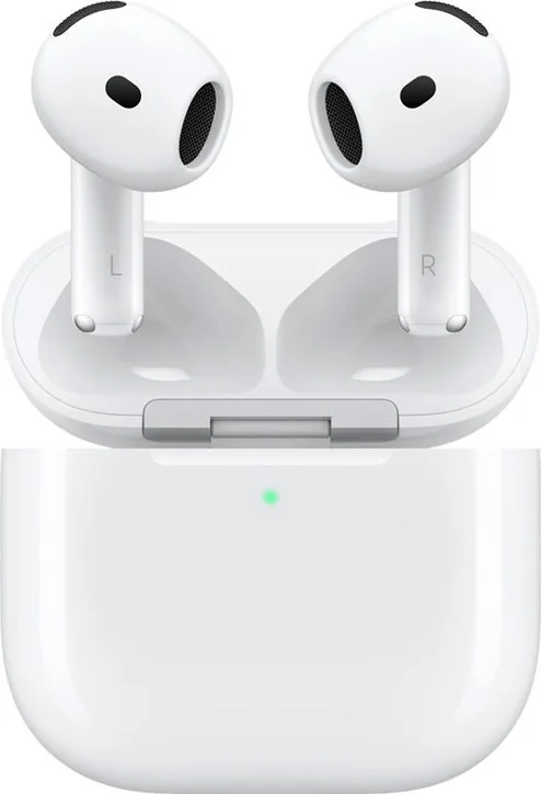 Apple Airpods 4 Blanc avec réduction active du bruit, vue principale