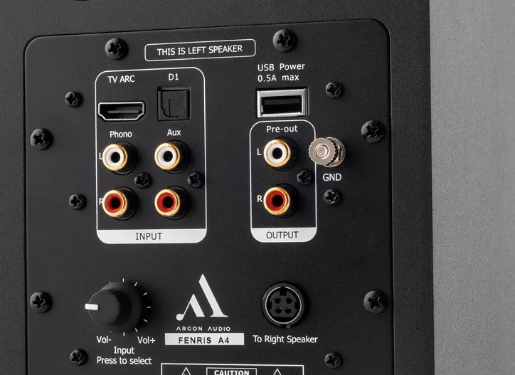 Argon Audio Fenris Active A4, vue 2