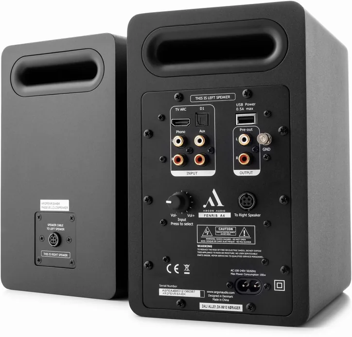 Argon Audio Fenris Active A4, vue 3