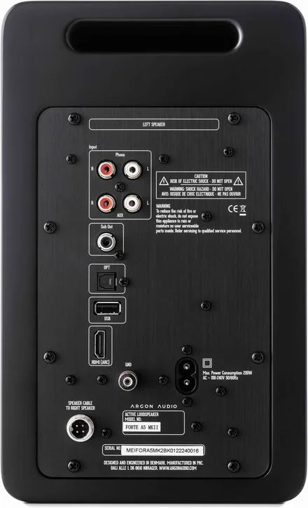 Argon Audio Forte A5 MK2, vue 2