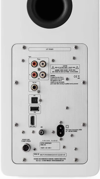 Argon Audio Forte A55 MK2, vue 2