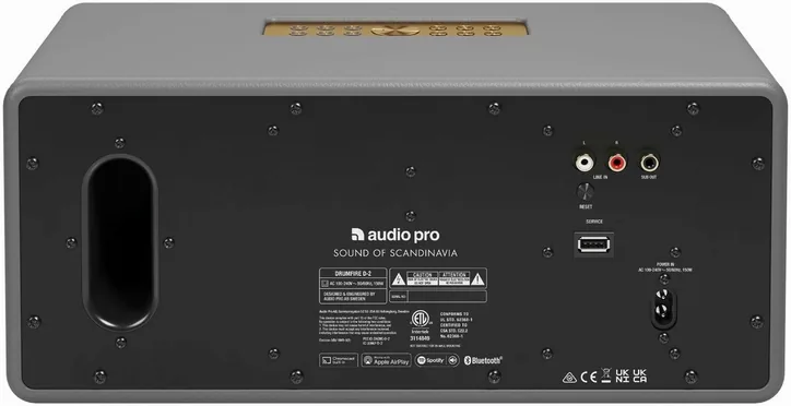 Audio Pro D2, vue 3