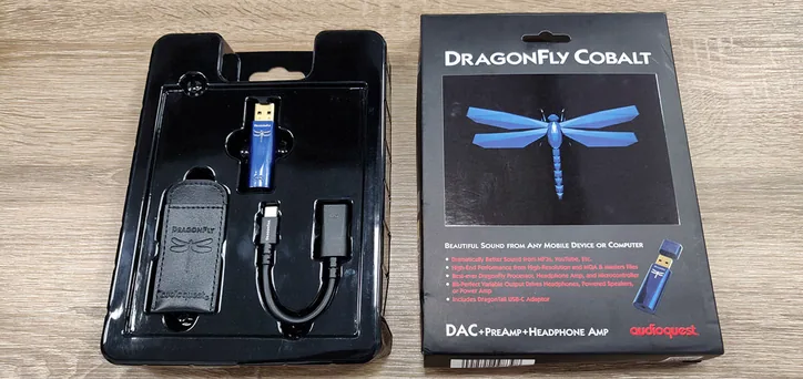 Audioquest DragonFly Cobalt, vue 4
