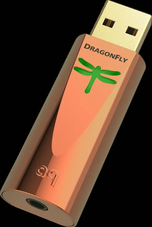 Audioquest DragonFly, vue principale