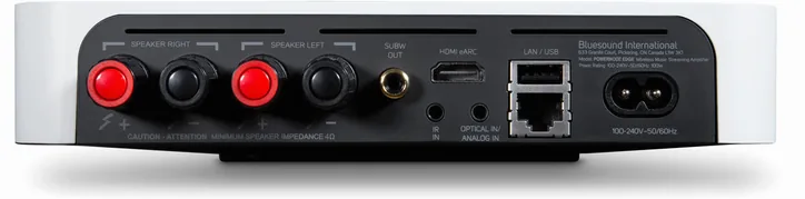Bluesound Powernode Edge, vue 2
