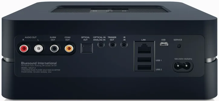 Bluesound Vault 2i, vue 2