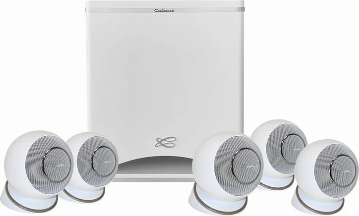 Cabasse Eole 4 satellite Blanc (X5) + Santorin 25 m3, vue principale