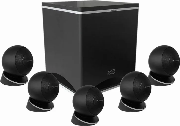 Cabasse iO3 satellite Noir (lot de 5) + Santorin 25 M3, vue principale