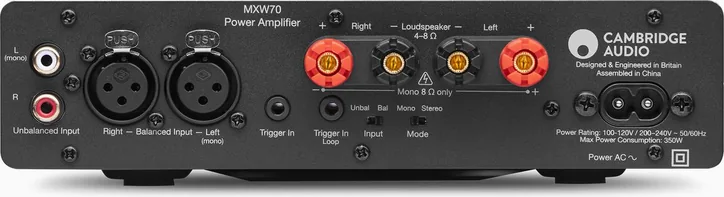 Cambridge Audio MXW 70, vue 3