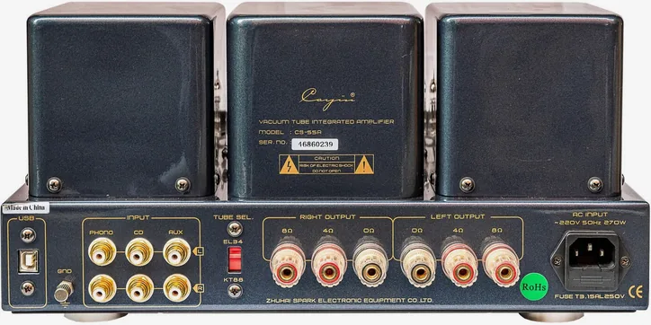 Cayin CS-55A KT88, vue 3