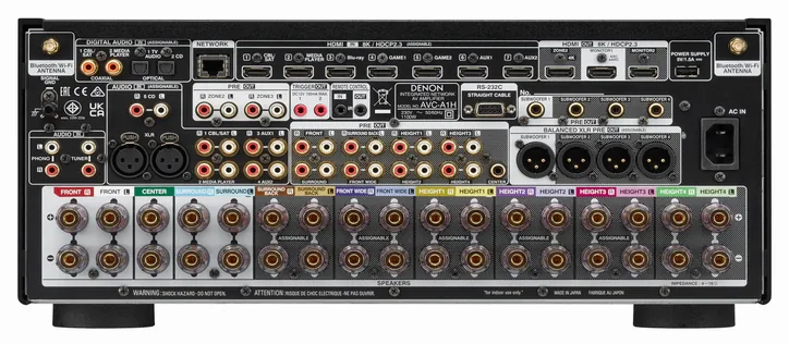 Denon AVC-A1H, vue 2