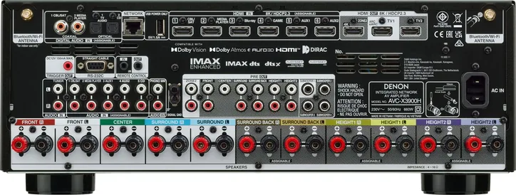Denon AVC-X3900H, vue 3