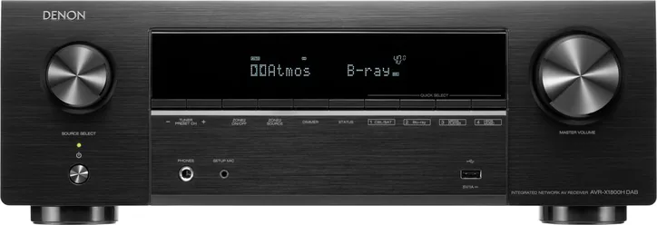 Denon AVR-X1800H DAB, vue 2