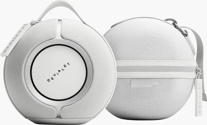 Devialet Mania White Mist, vue principale