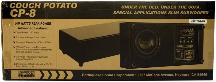 Earthquake CP-8, vue 4