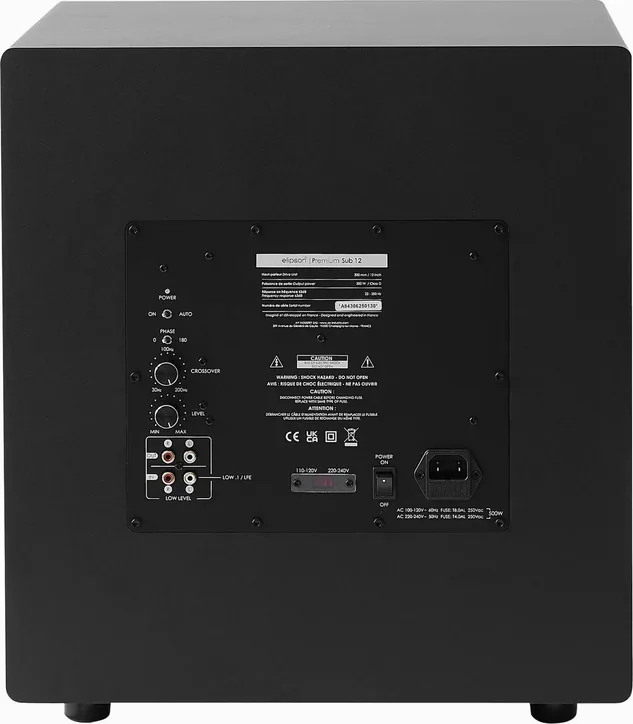 Elipson Premium Sub 12, vue 2