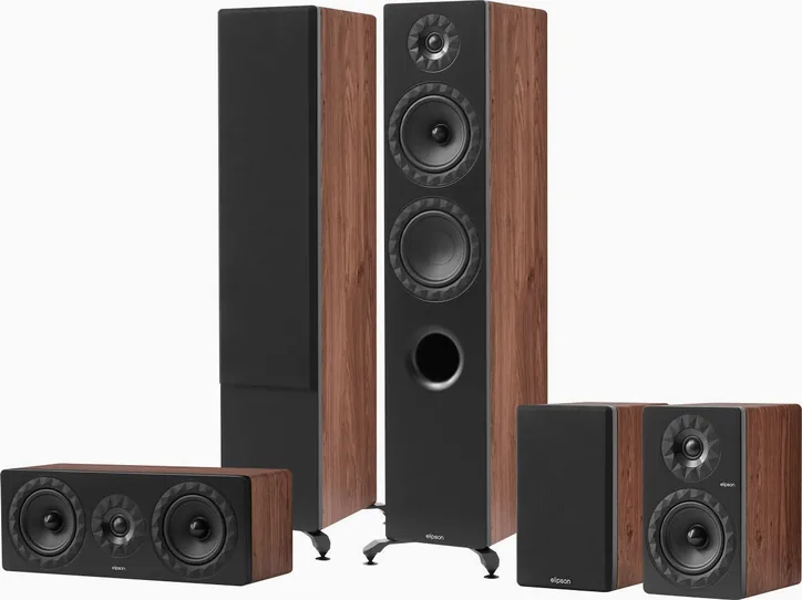 Elipson Prestige Facet II 14F HCM 5.0 Noyer et, vue principale