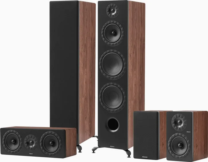Elipson Prestige Facet II 24F HCM 5.0 Noyer et, vue principale