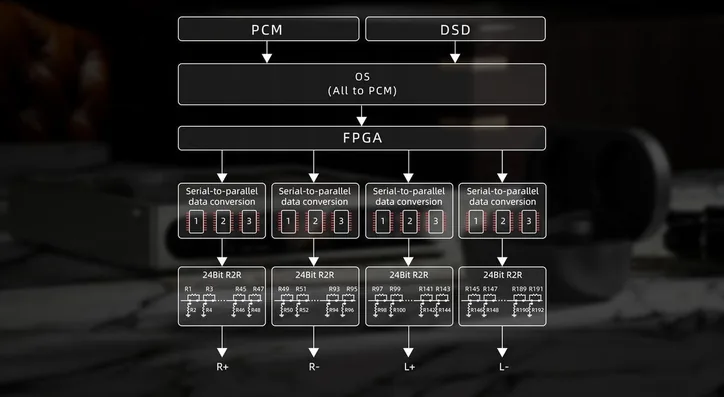 FiiO DM15 R2R, vue 2