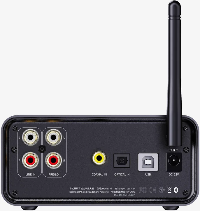 FiiO K7 BT, vue 2