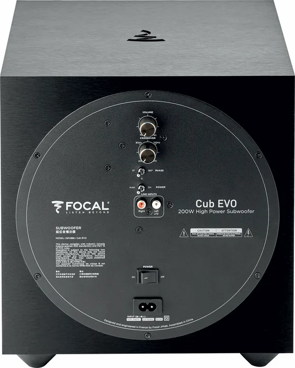 Focal Cub Evo, vue 2