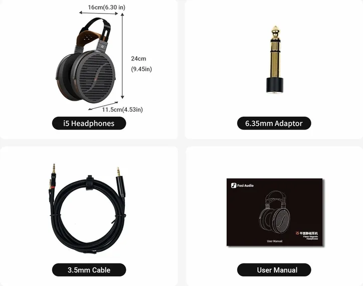 Fosi Audio i5, vue 4