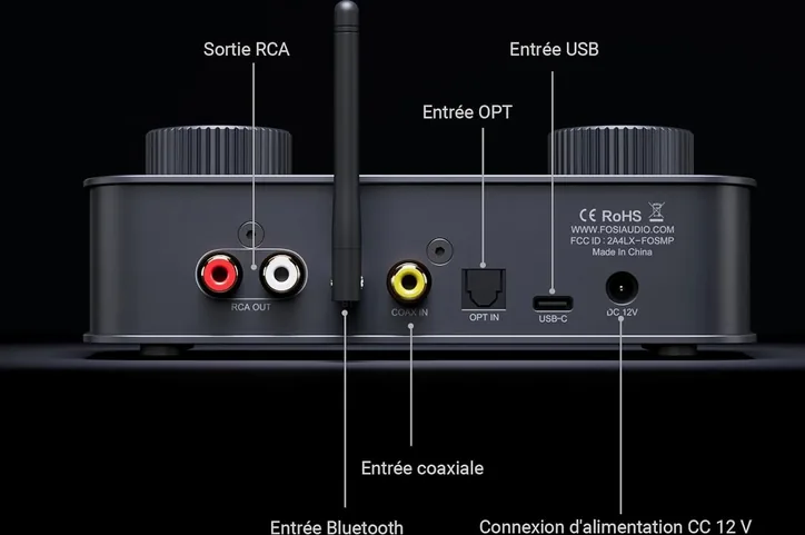 Fosi Audio K7, vue 4