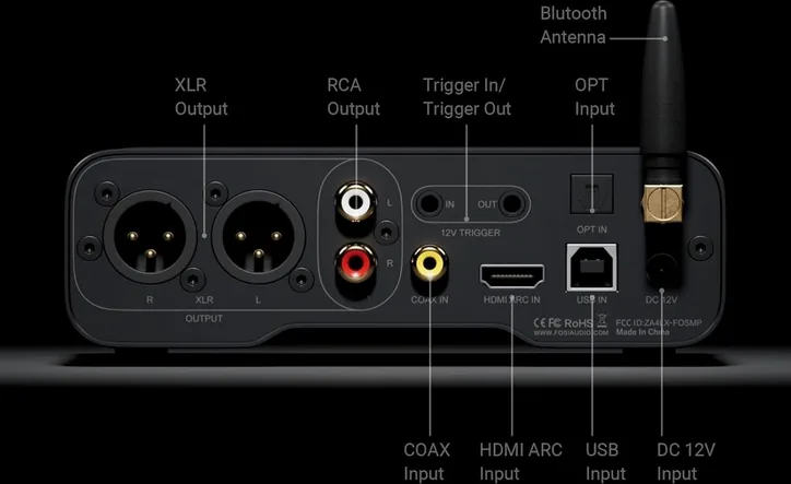 Fosi Audio ZD3, vue 4