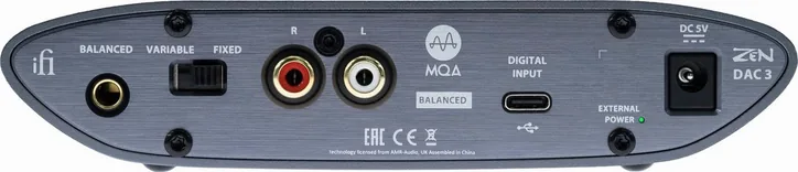 iFi Audio ZEN DAC 3, vue 2