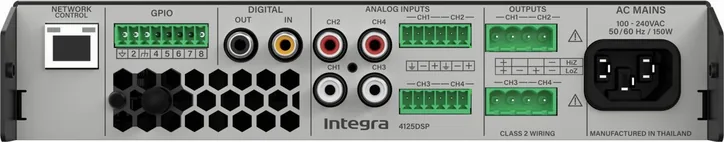 Integra 4125DSP, vue 3