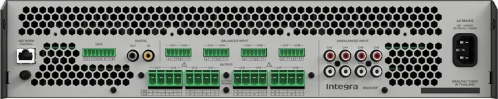 Integra 8500DSP, vue 2
