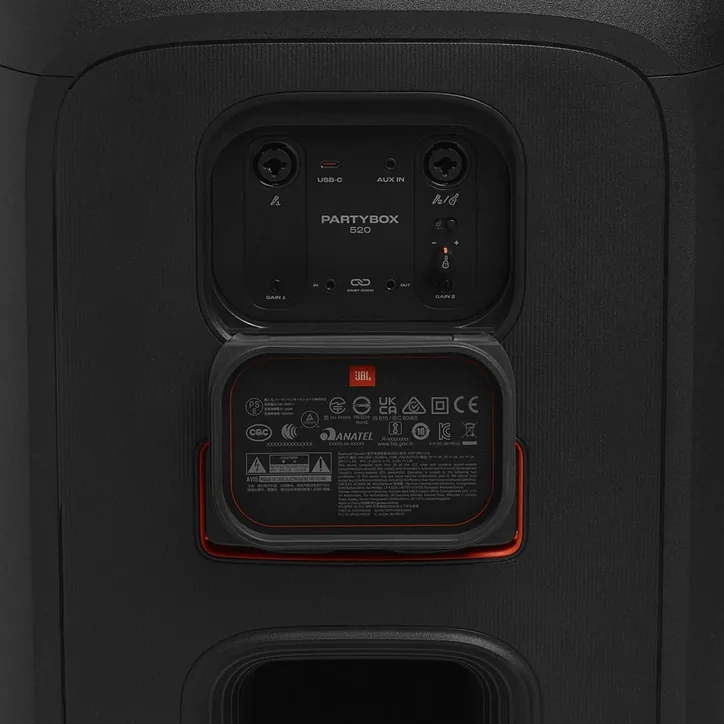 JBL PartyBox 520, vue 4