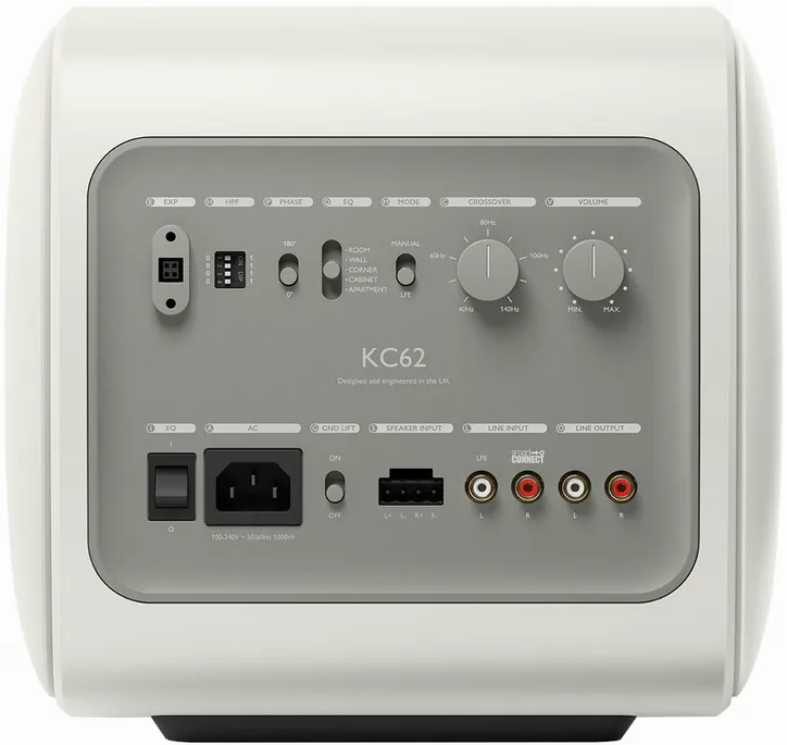 KEF KC 62, vue 3