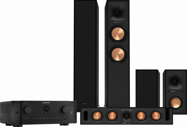Klipsch 600F 5.0 + Marantz Cinema 60 DAB, vue principale