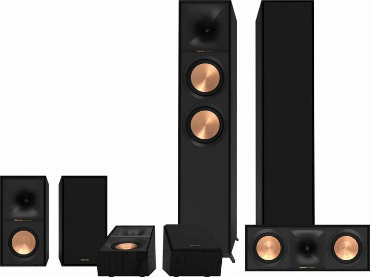 Klipsch 605FA 5.0.4, vue principale