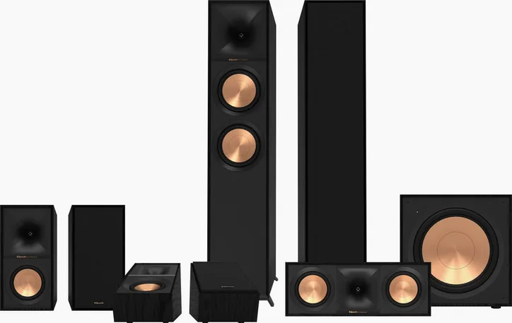 Klipsch 605FA 5.1.4, vue principale