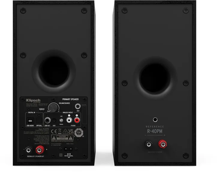 Klipsch R-40PM, vue 2