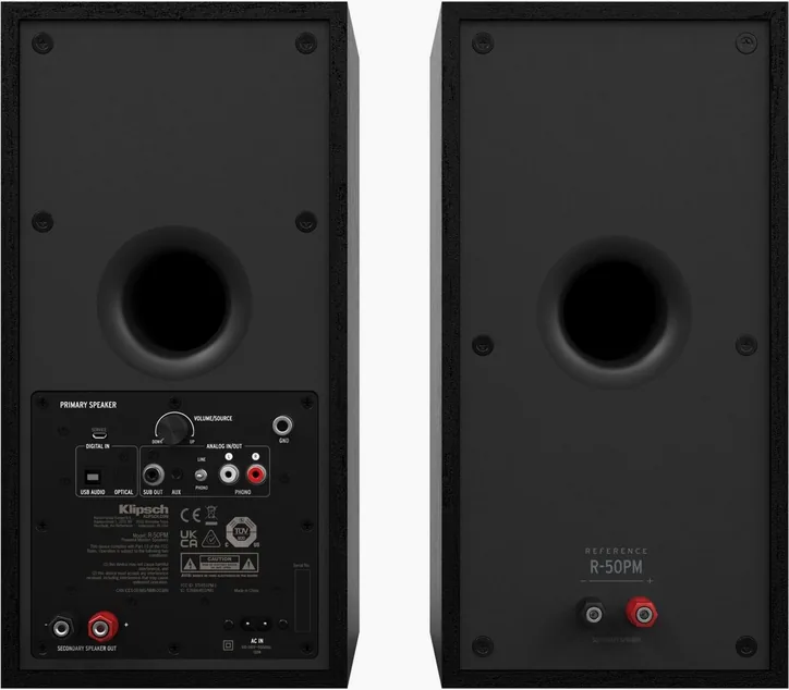 Klipsch R-50PM, vue 2