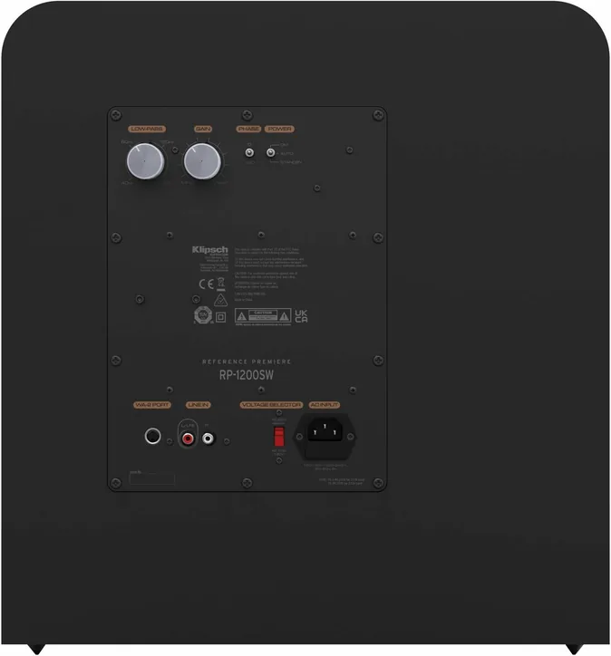 Klipsch RP-1200SW, vue 2