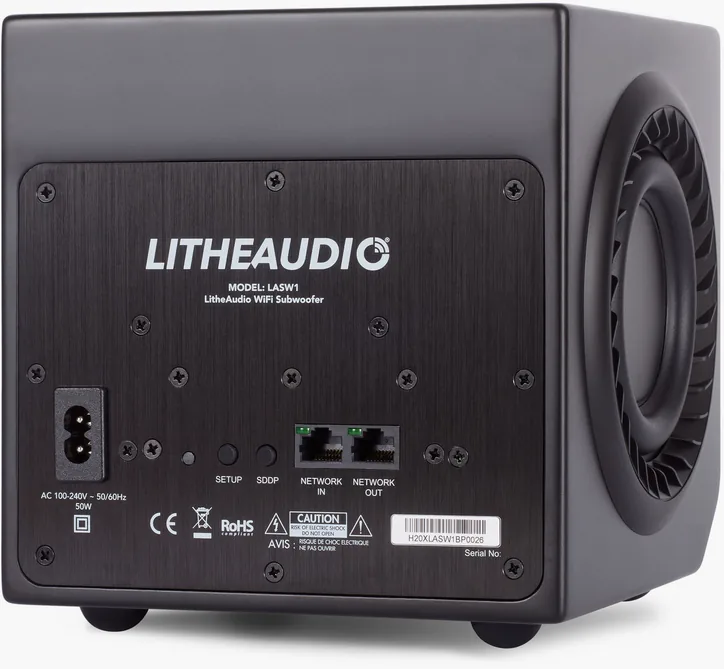 Lithe Audio Wireless Micro Sub woofer, vue 3