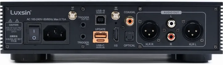 Luxsin Audio X8, vue 3