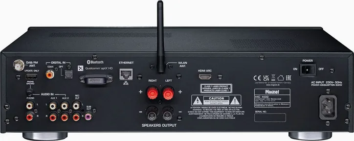 Magnat MC400, vue 3