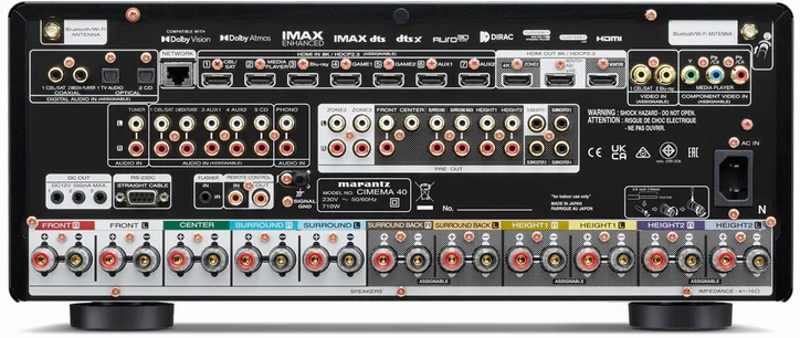 Marantz Cinema 40, vue 3