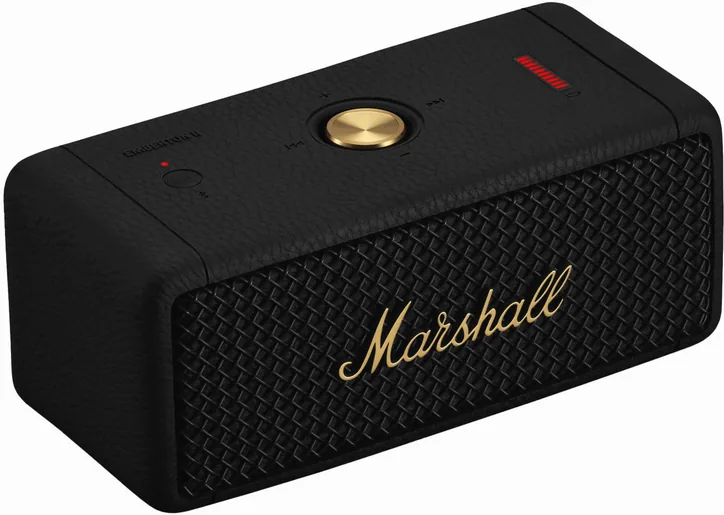 Marshall Emberton II Black and Brass, vue principale