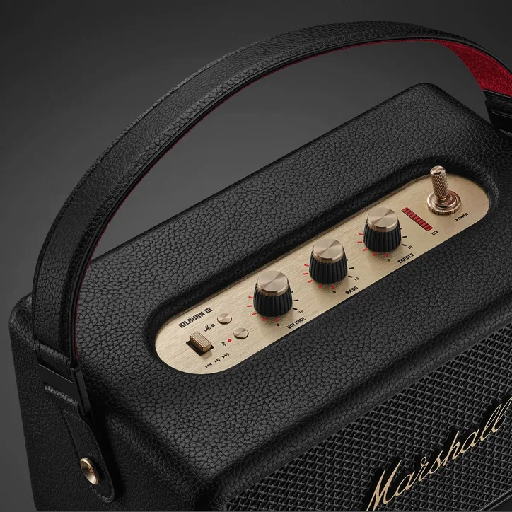Marshall Kilburn III Black and Brass, vue 4