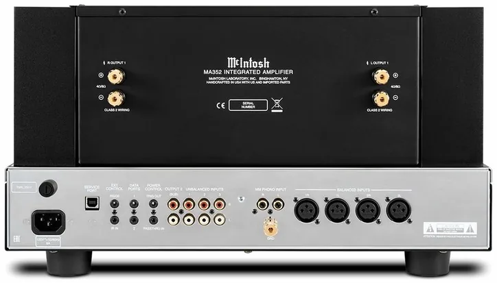 McIntosh MA352, vue principale